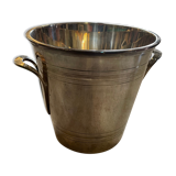 Silver metal champagne bucket