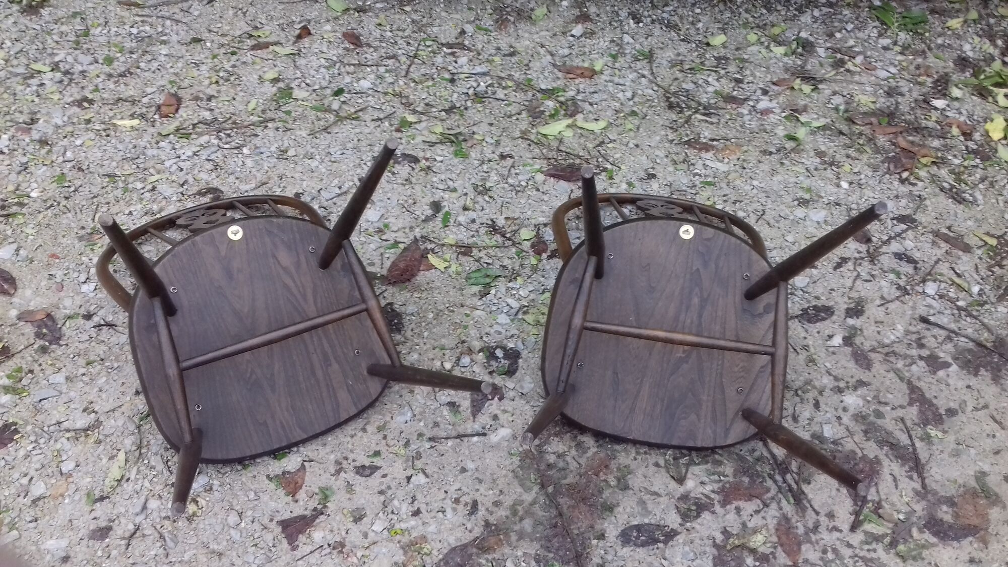 Pairs of chairs Scandinavian year 50/60 vintage ercol
