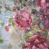 Painting painting oil Perfume of roses