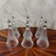 6 stemless champagne flutes