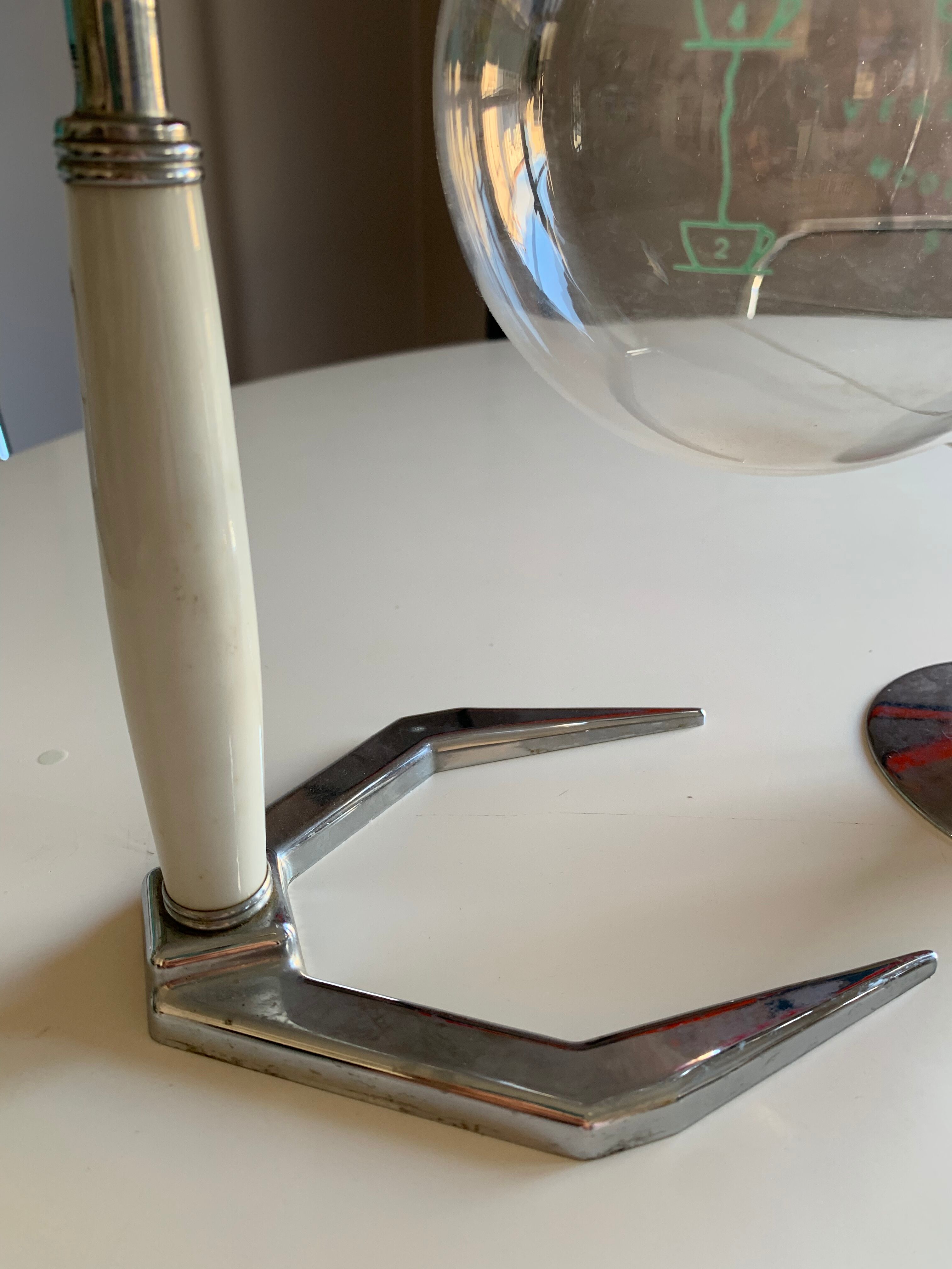 Old vintage depression coffee maker Hellem cona