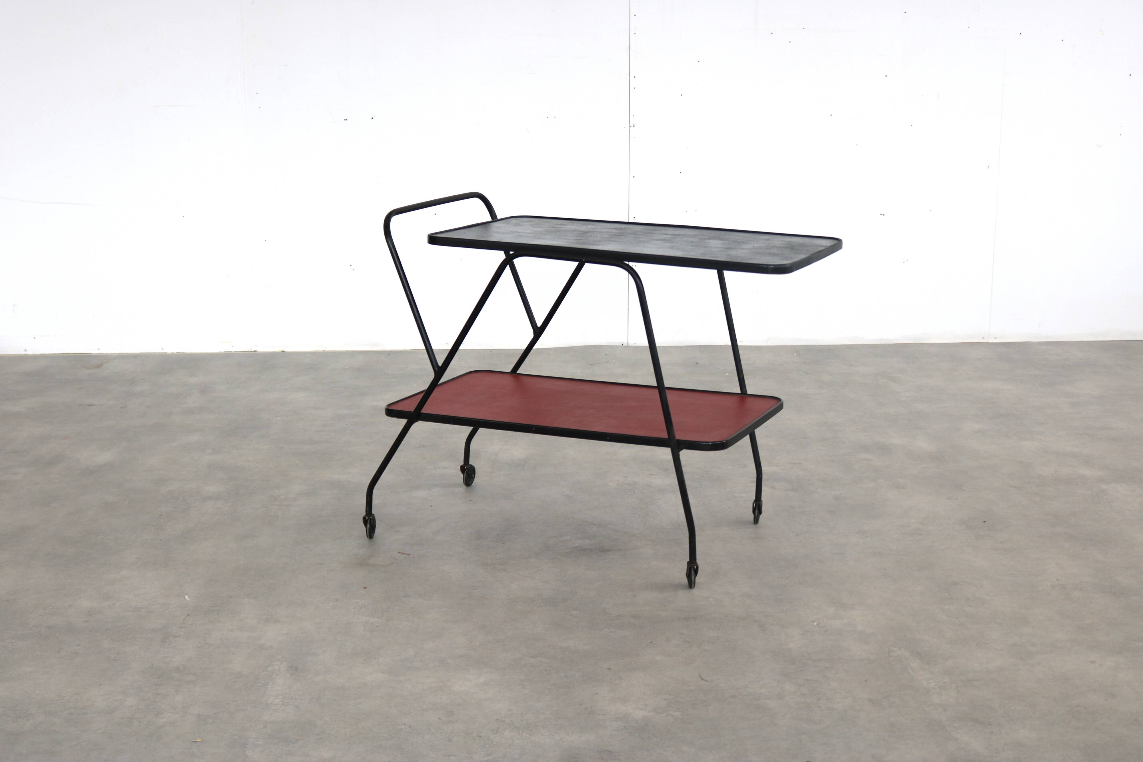 vintage serving trolley | trolley | 1960s