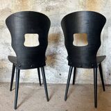 Pair of Baumann Gentiane chairs