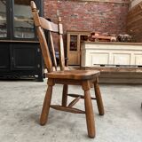 Set of 4 brutalist chairs