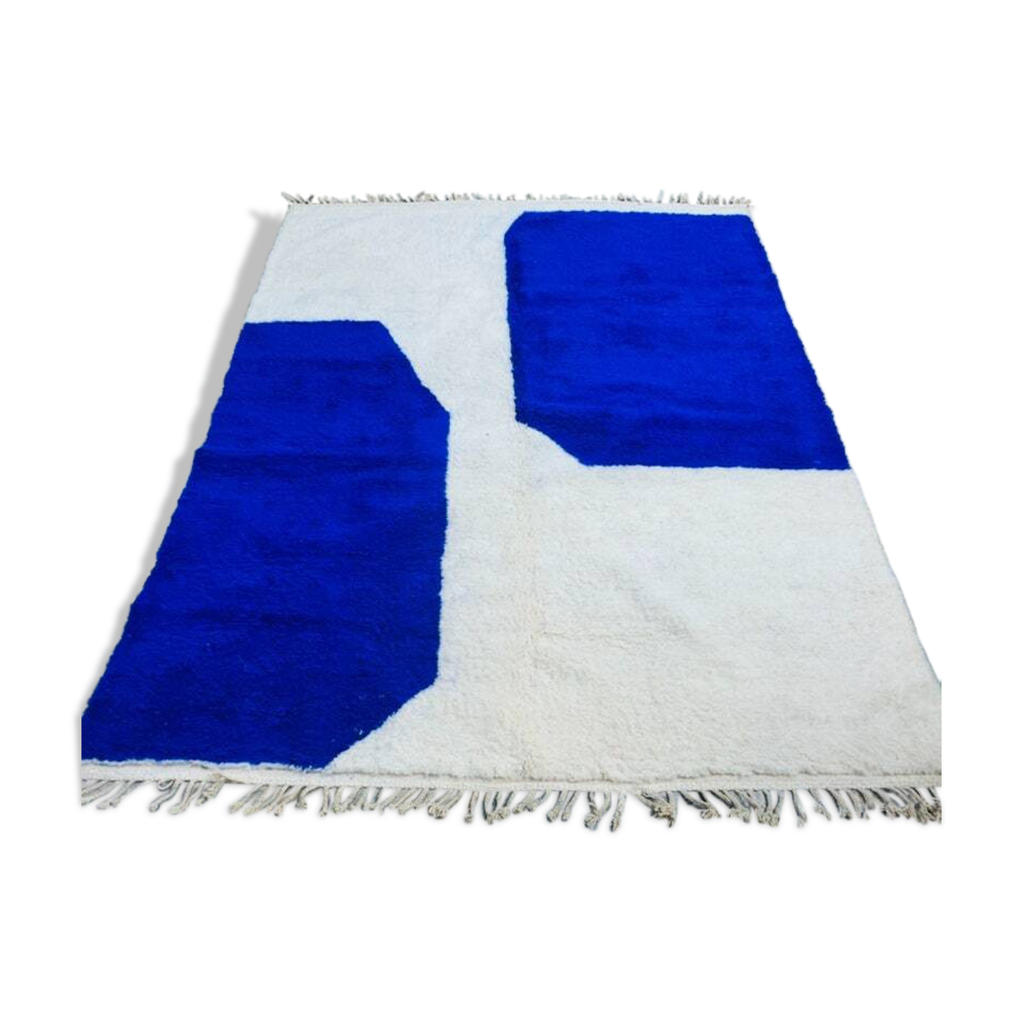 Tapis beni ouraine fait main traditionnelle taille 200 x 300 cm
