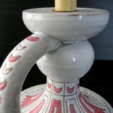 Vintage ceramic lamp foot 1950