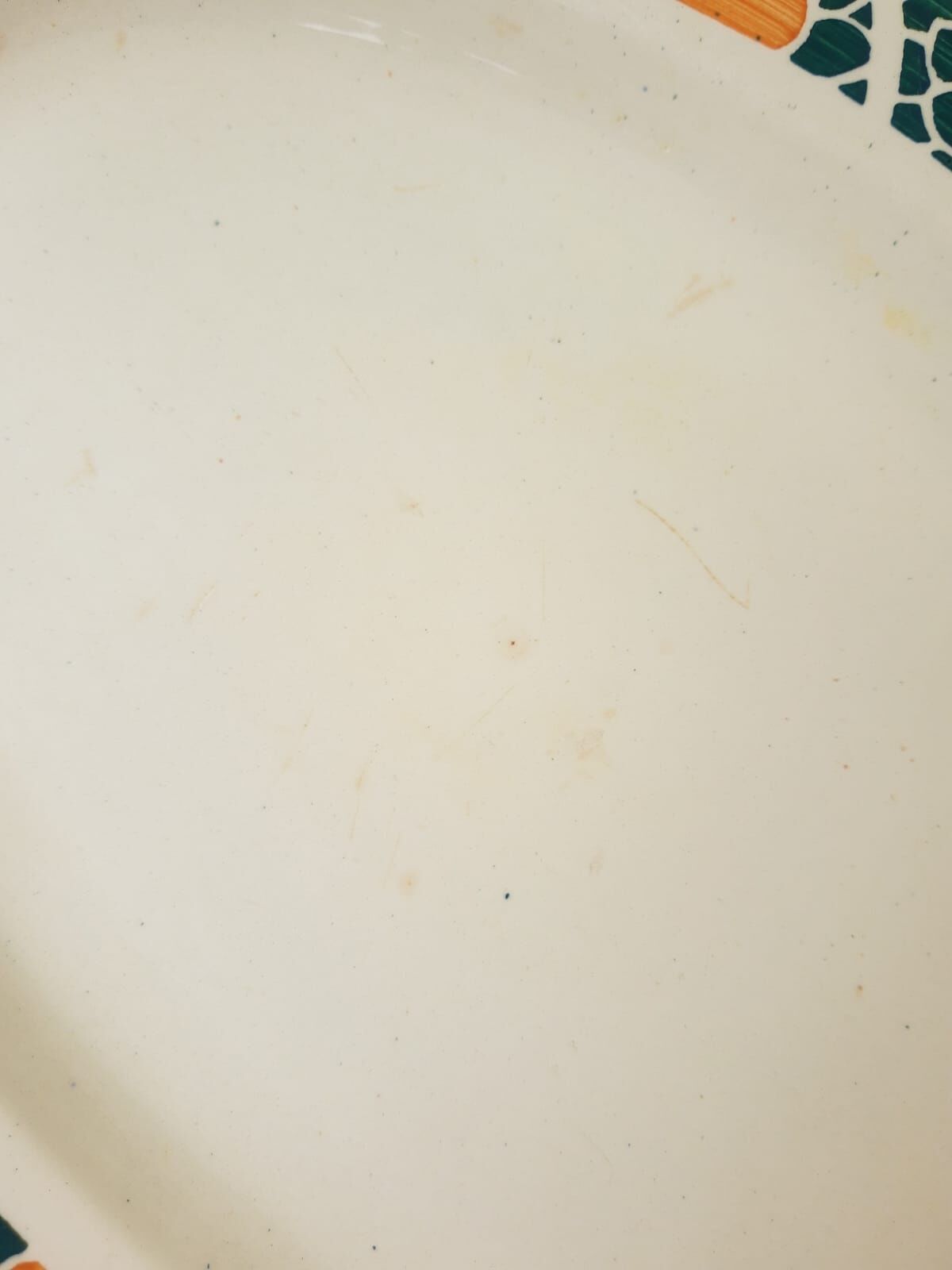 Serving dish Faiencerie new Givors France Jane