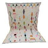 Handmade wool Berber rug 300 X 186 CM