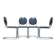Quatres chaises Sven Markelius