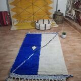 Handmade wool Berber rug 250 X 150 CM
