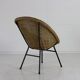 Sixties rattan easy chair by Dirk van Sliedregt