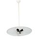 Lustre parapluie de style Brusel, VEB Narva Luchten, Allemagne, années 1970.