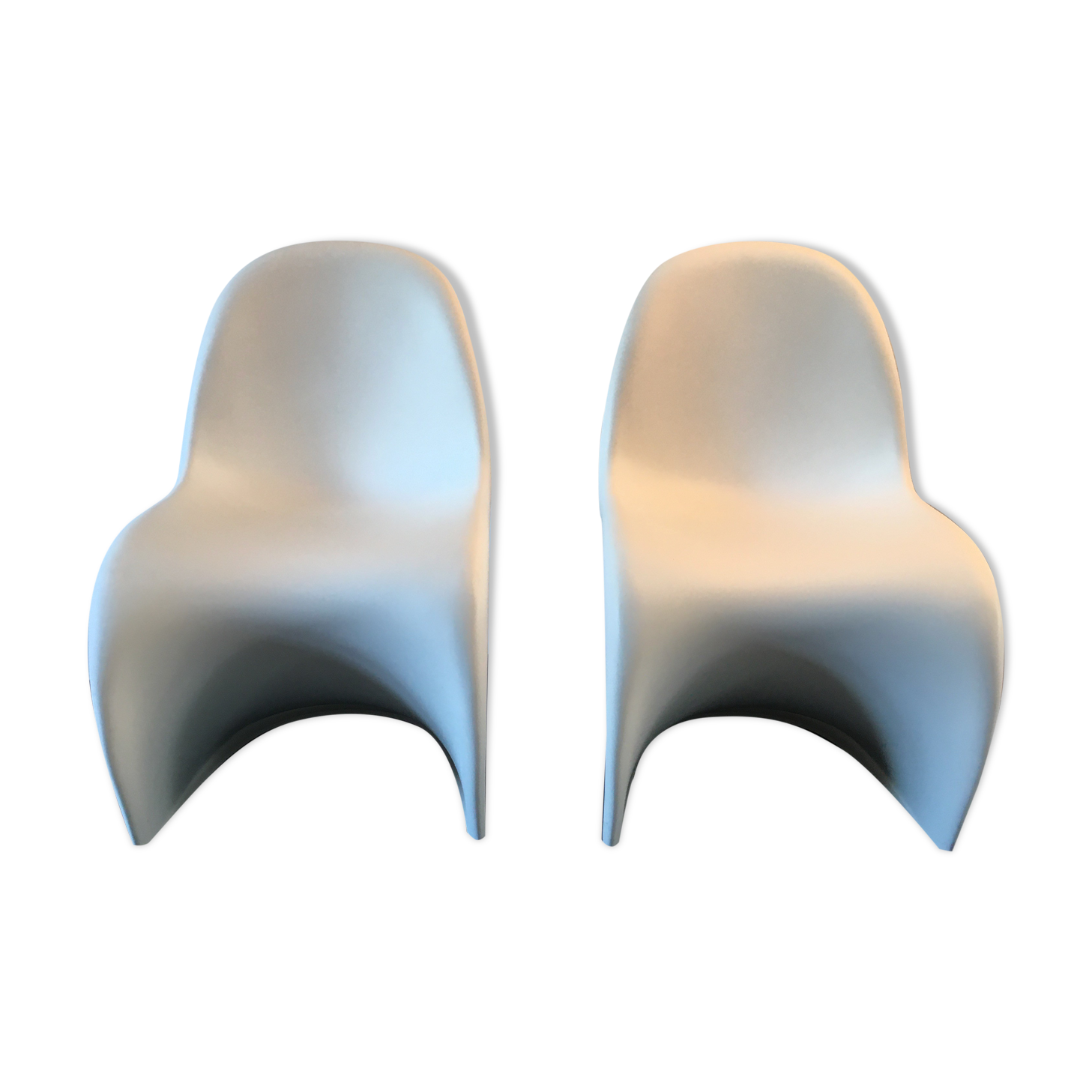 Pair of Verner Panton chairs for Vitra