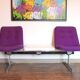 Banc salle d'attente Geoffrey Harcourt pour Artifort
