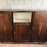 Art Deco low walnut sideboard Circa 1930/1940