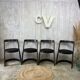 Set of 4 Halfa Baumann chairs