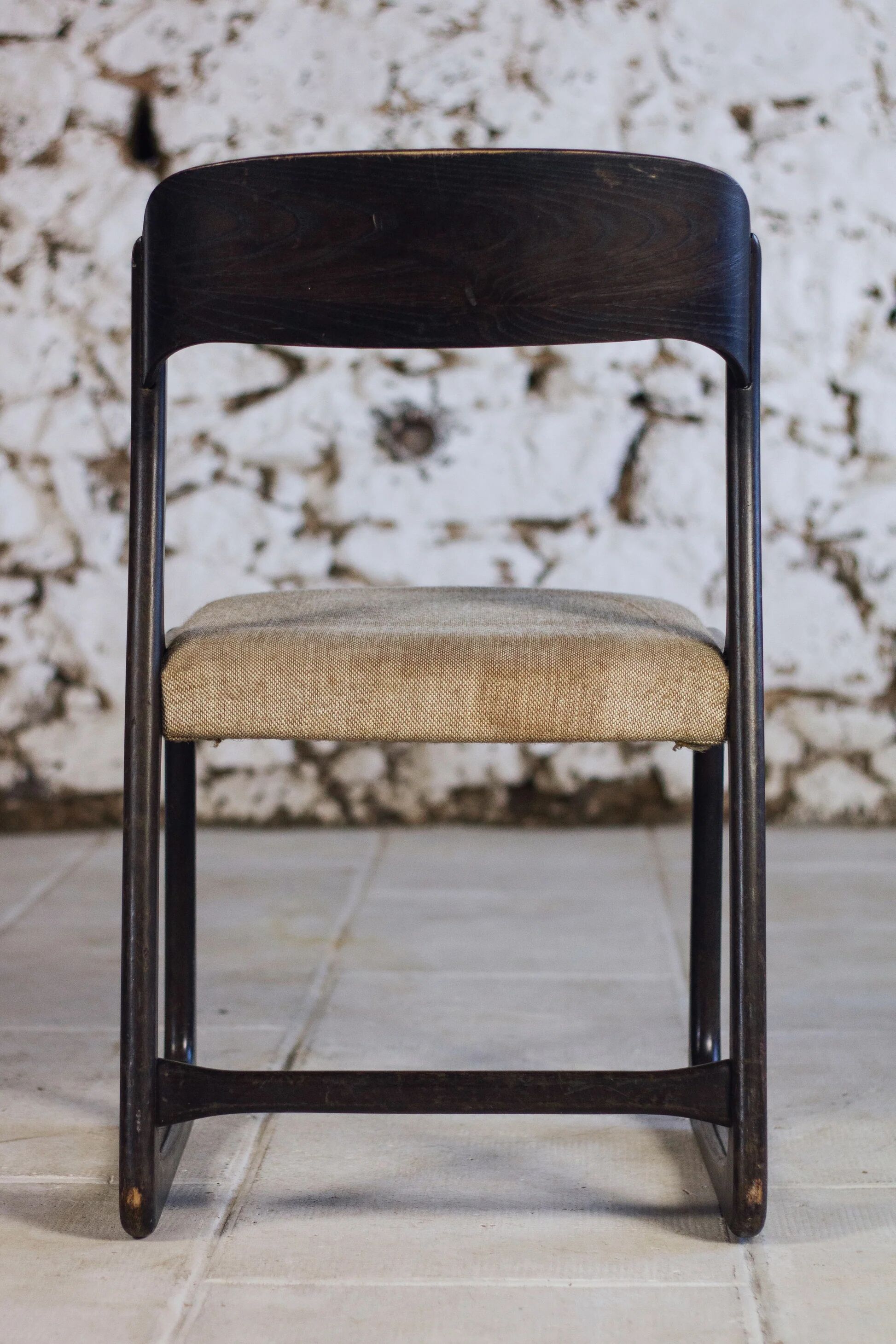 Set of 6 Traineau chairs by Baumann, 1960