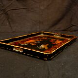 Chinese lacquered wooden tray, early 20th century