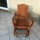Chaise longue en rotin