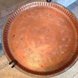 Table d'appoint plateau marocain
