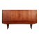 Buffet haut en teck, design danois, années 1970, fabriqué par Børge Dam