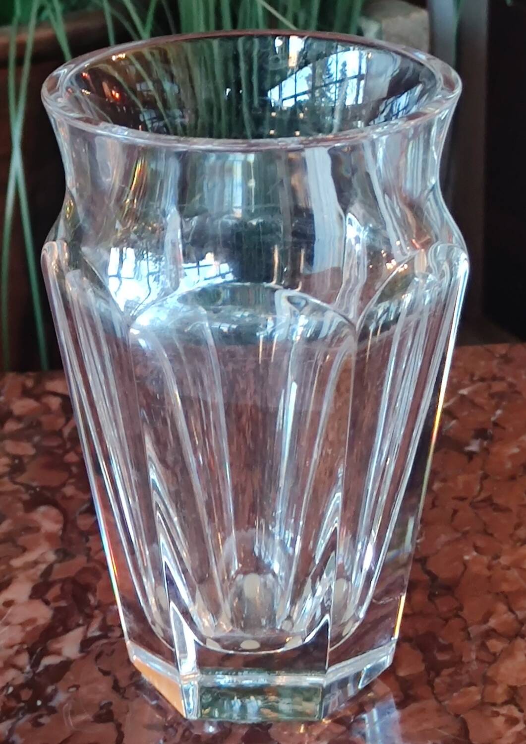 Old small Baccarat crystal vase