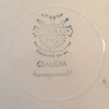 Set of 7 graphic plate Villeroy & boch