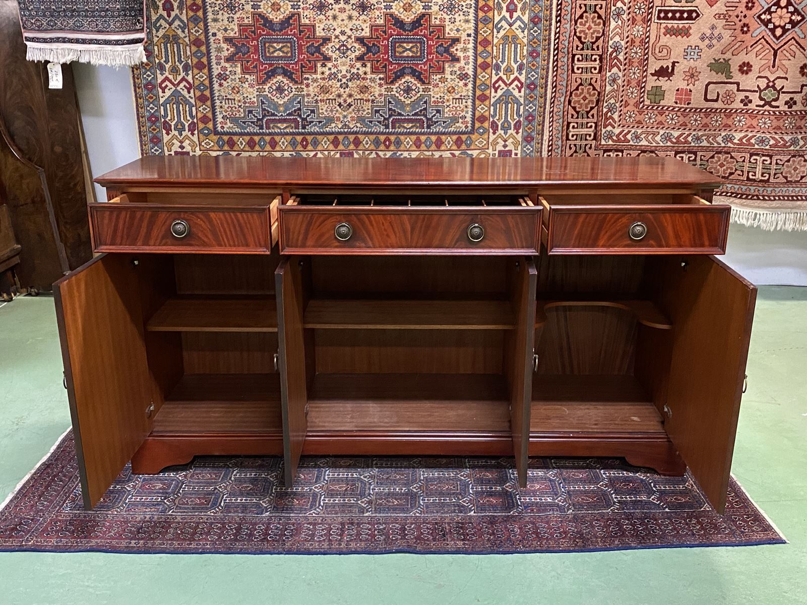 English mahogany line - 50s