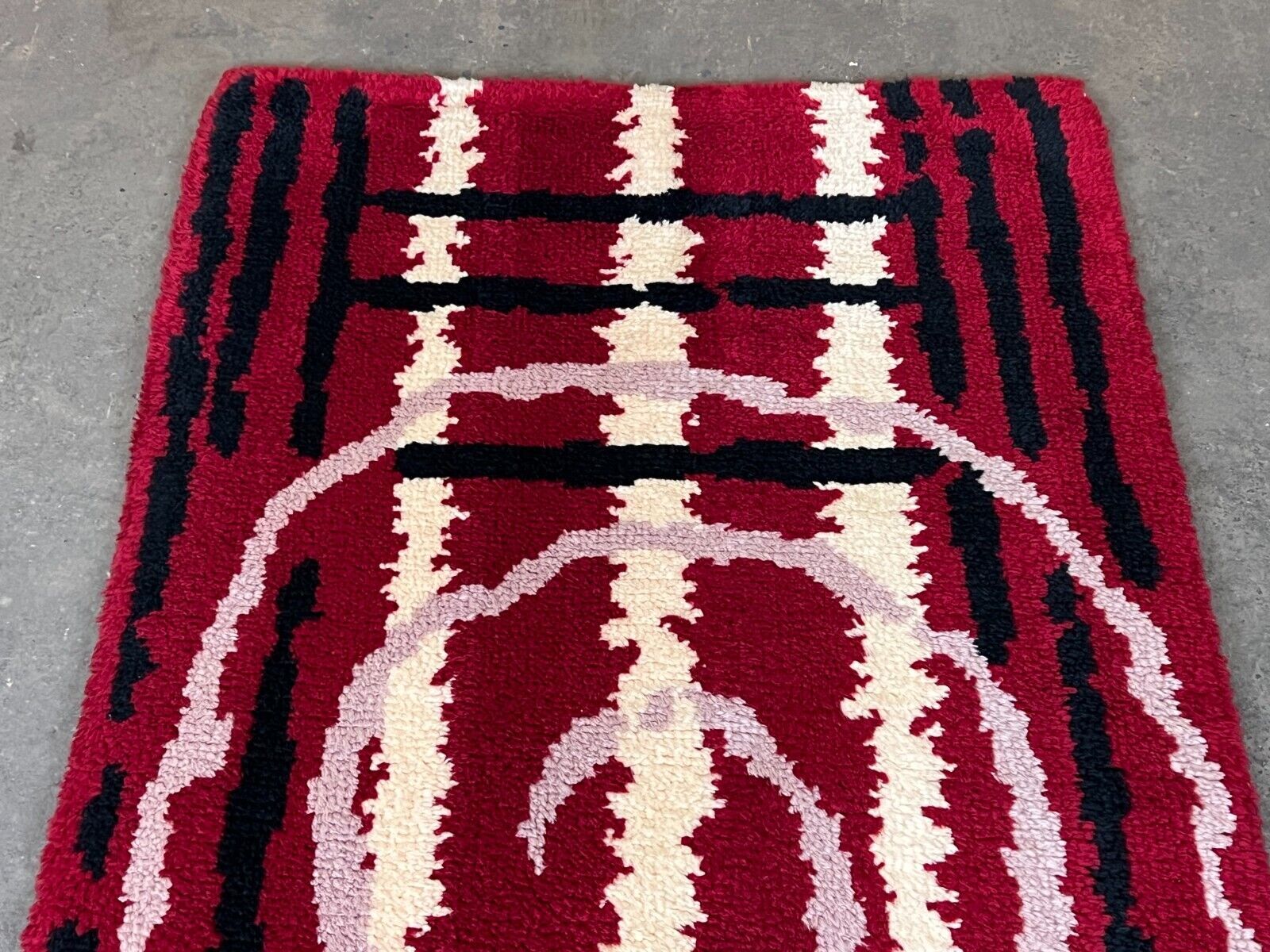 Rug danish design 60s 70s 90x180cm