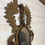 18th century Italian metal mirror