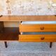 Teak bass row, Scandinavian style circa 60