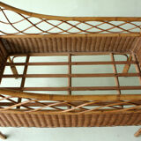 Baby rattan bed