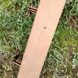 Antique wall coat rack