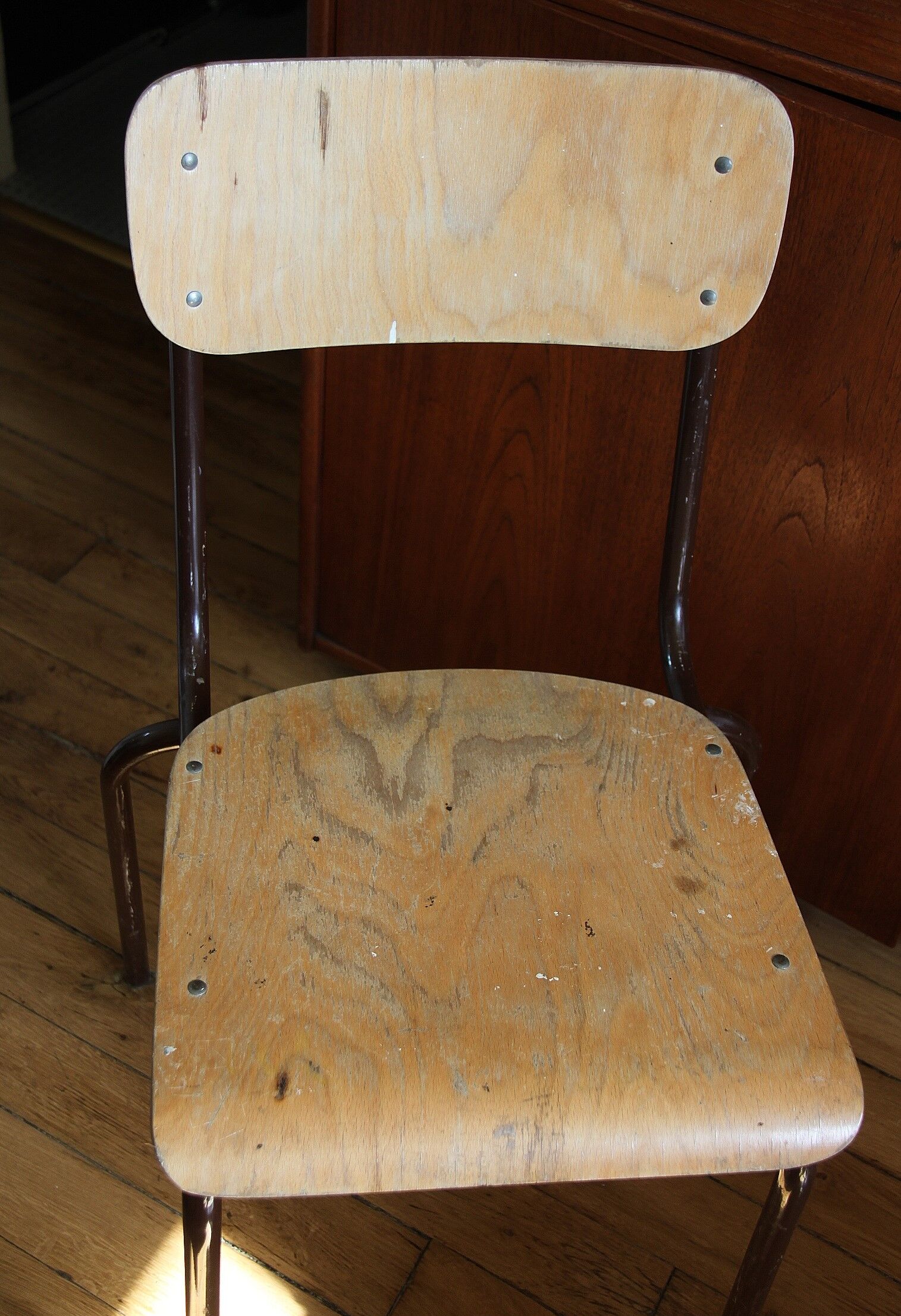 Vintage school chair
