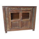 Ancient tribal buffet in Burmese teak