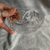 Crystal sugar bowl