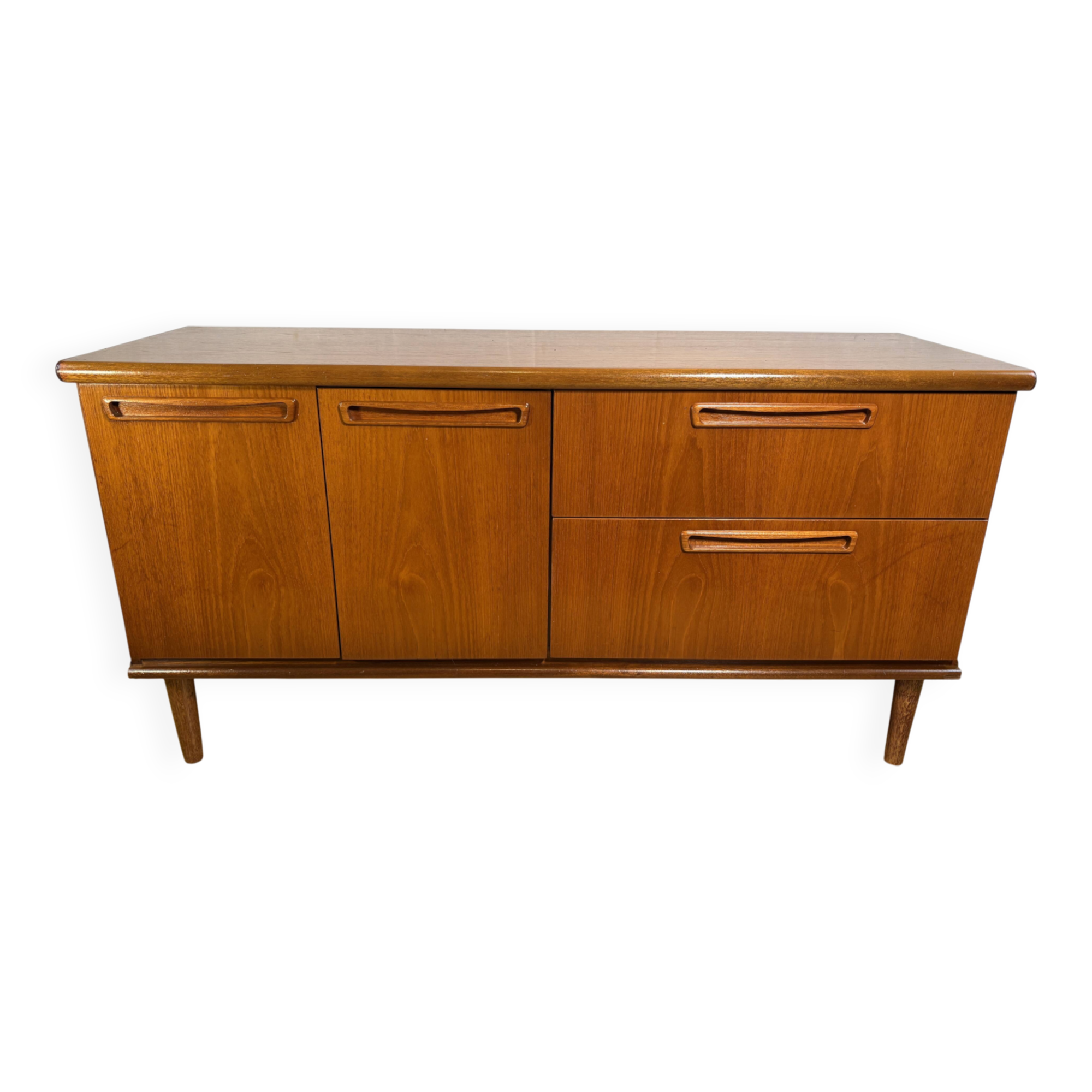Vintage Meredew Teak Sideboard 1960s Mid-Century British   Design  Retro