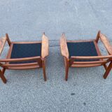 Set of mid-century modernist teak chairs, Denmark, 1967