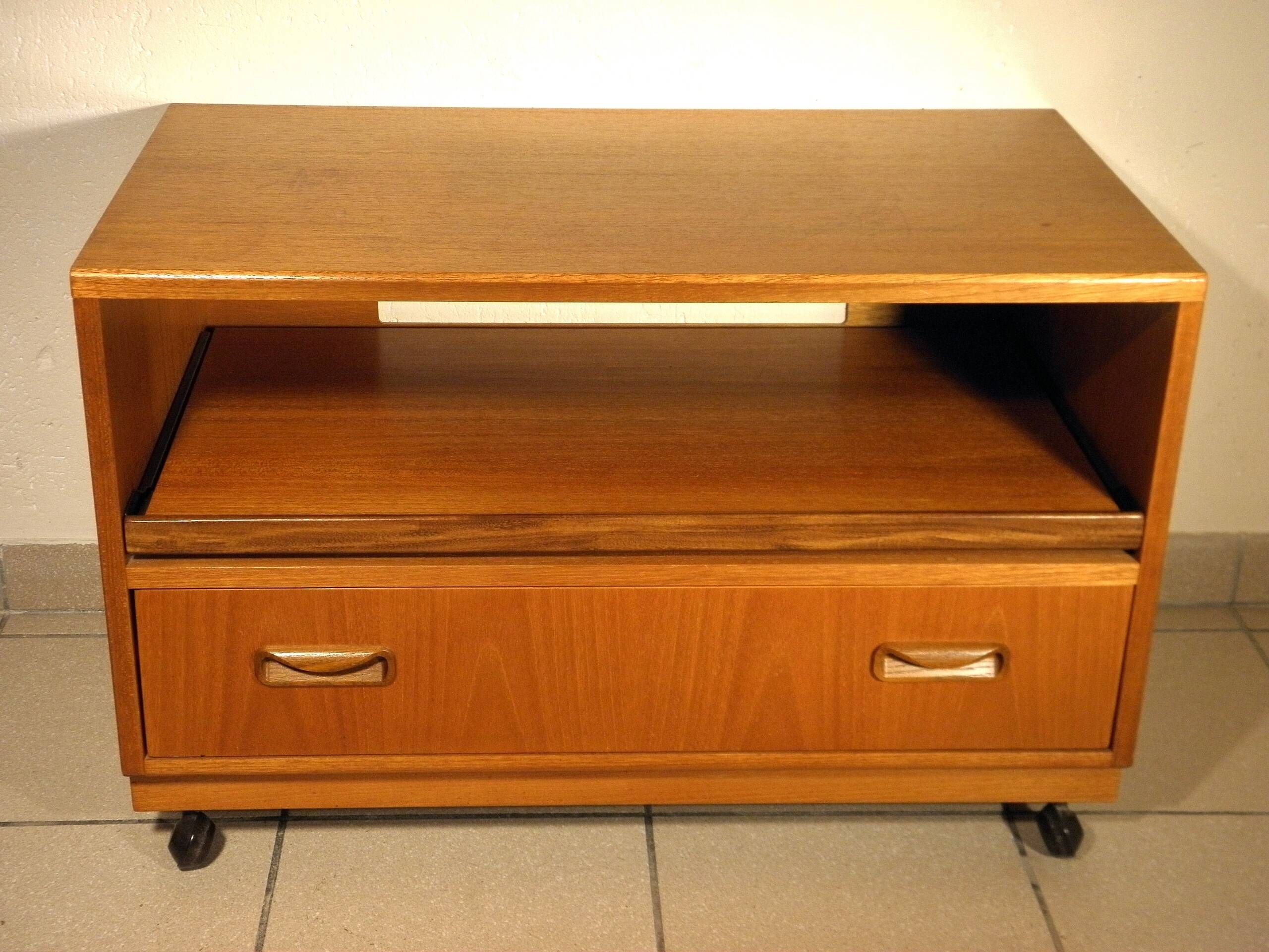 G-Plan teak TV cabinet from the 60s