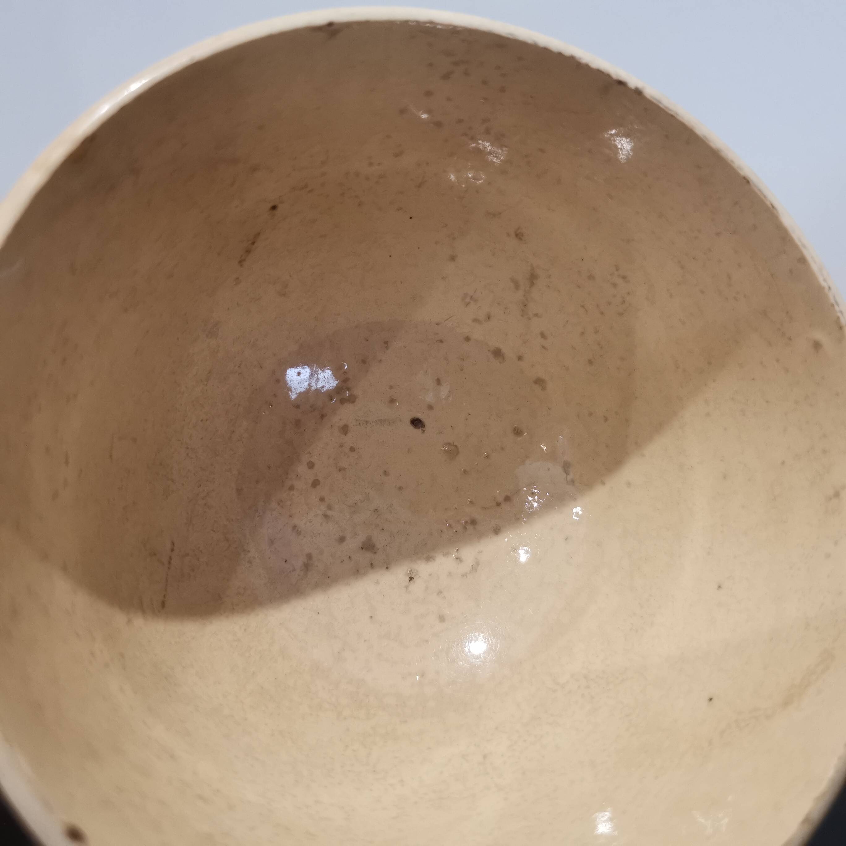 Old small vintage ceramic bowl 50'S