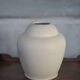 White earthenware vase by the French manufacturer Orchies.