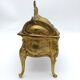 Metal jewelry box. Art Nouveau.