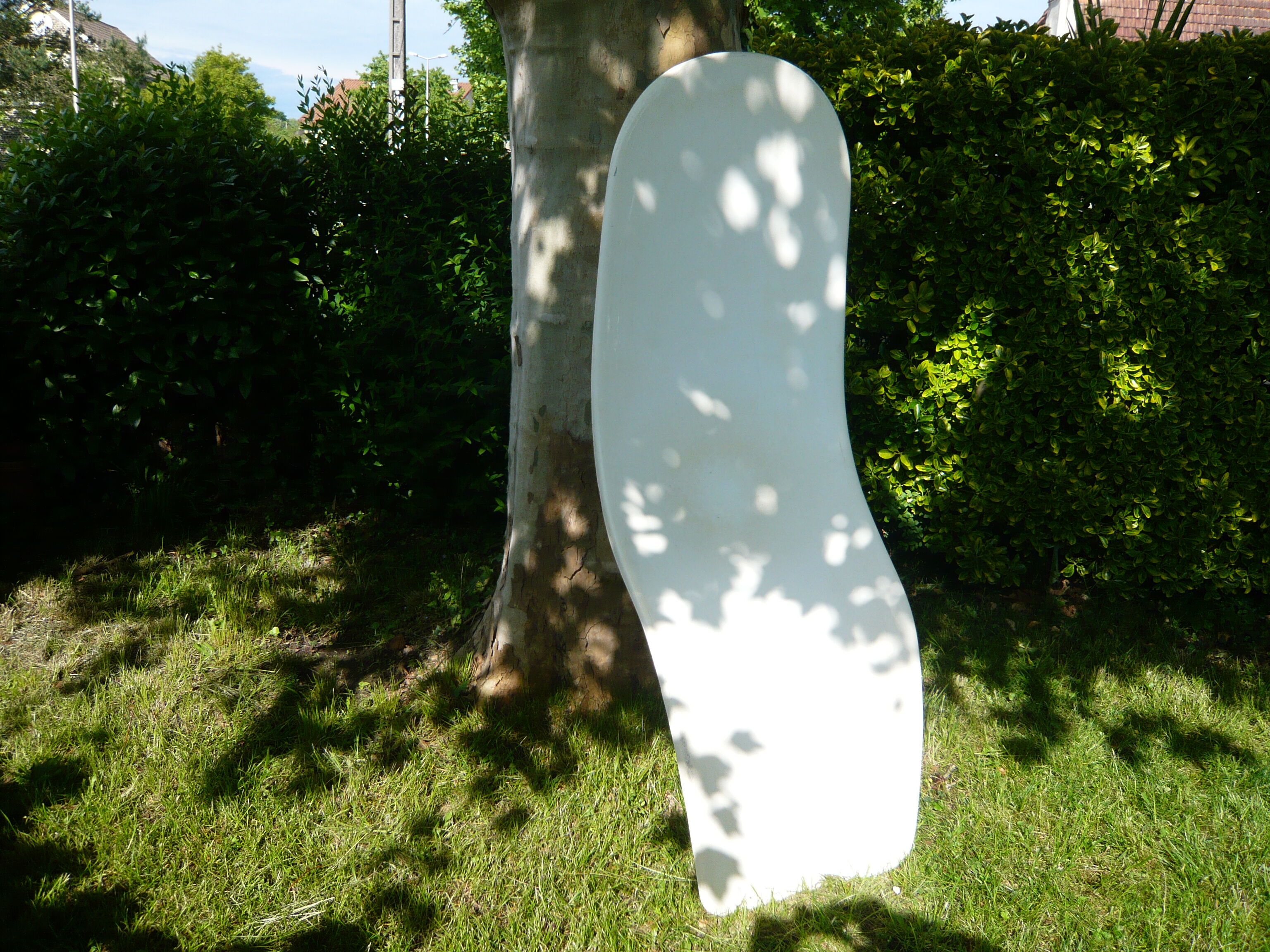 Fiberglass sunlounger from the 70's