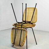 Cane Dutch Design Side Chairs