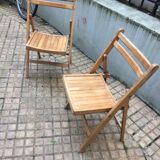 Pair of folding chairs