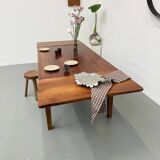 Cherry farmhouse table with 260cm extensions