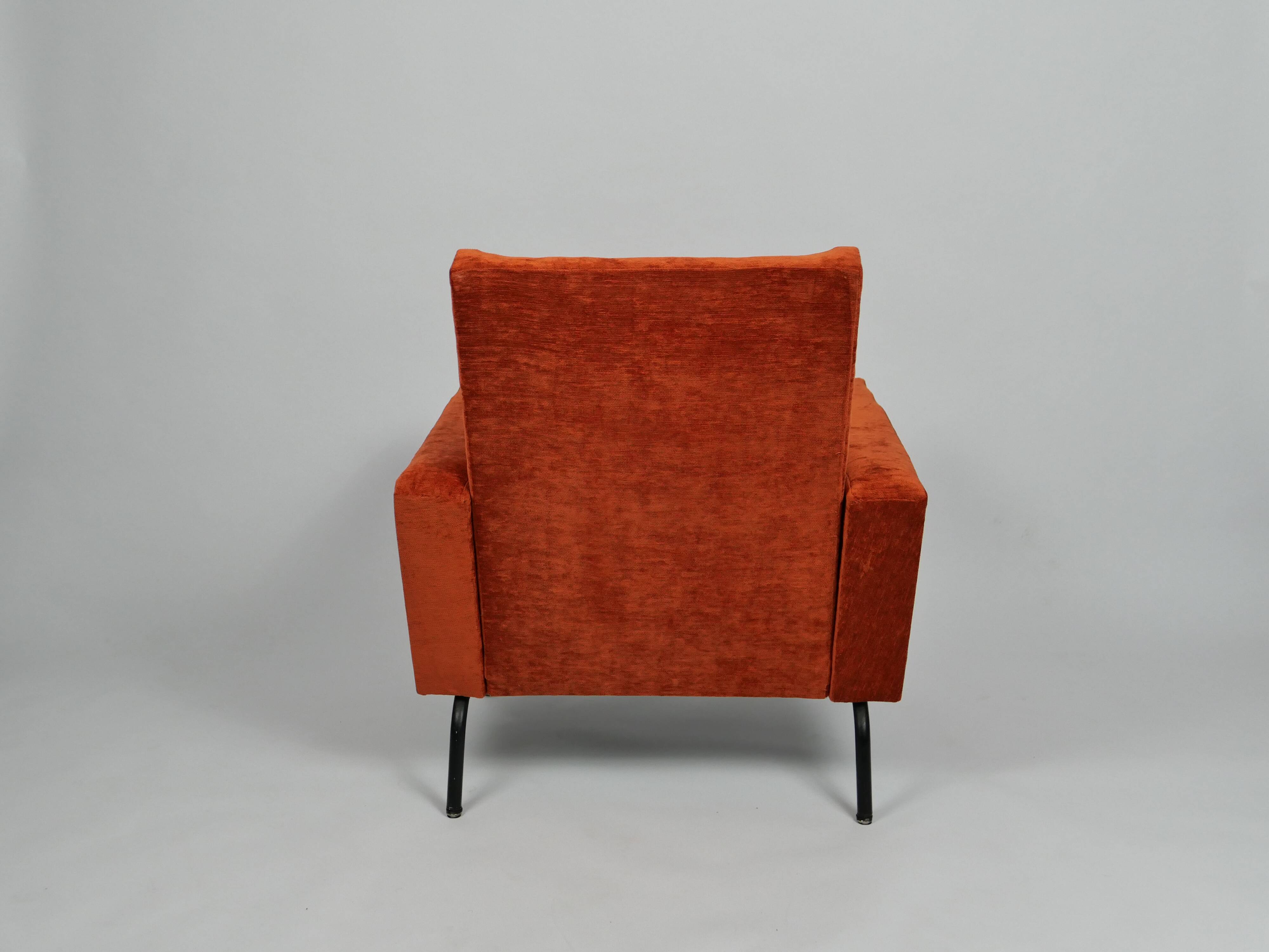 50's Terracotta Armchair