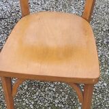 Set of 6 old bistro chairs 2 Thonet and 4 Baumann