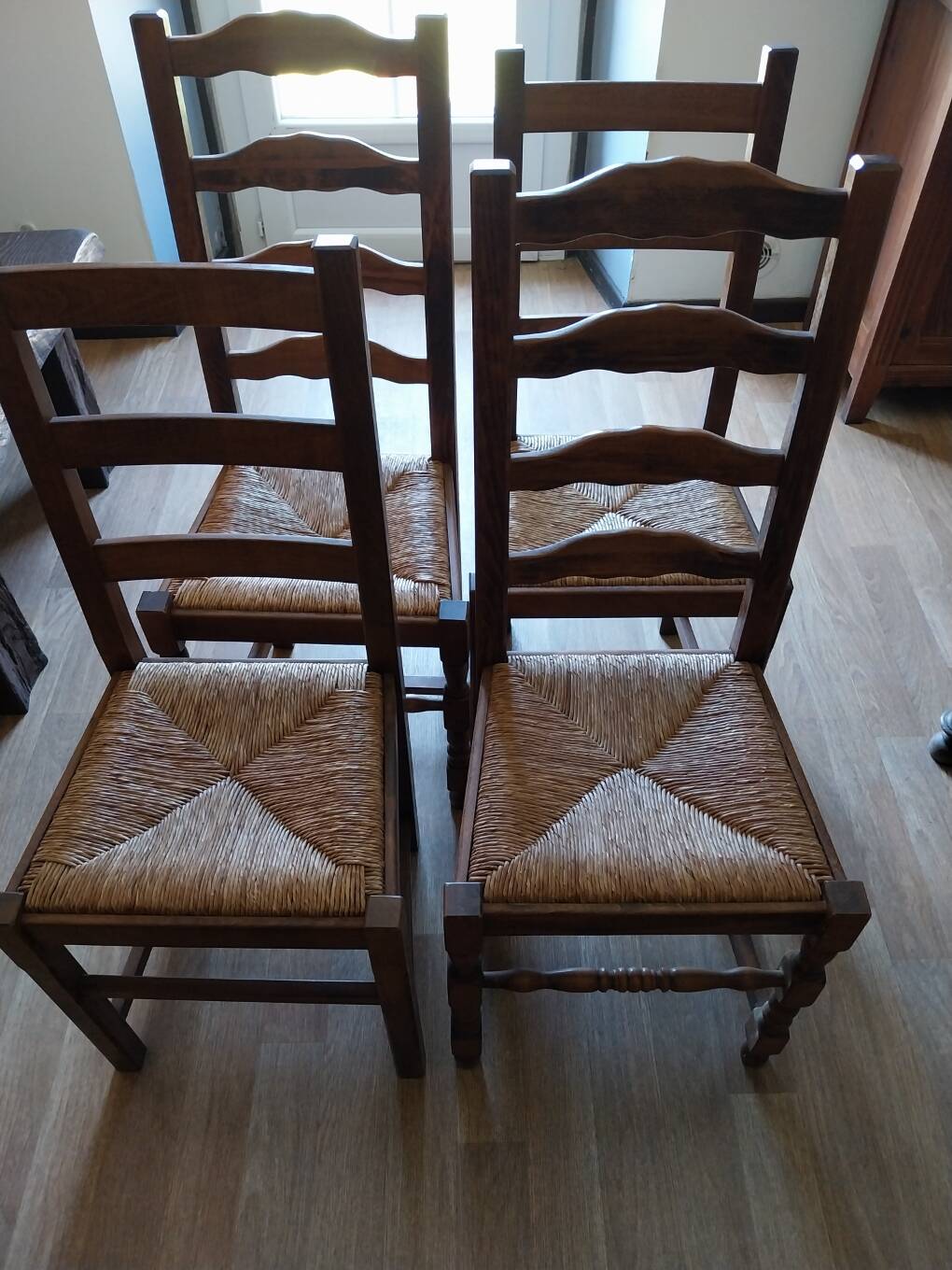 Dining table with chairs