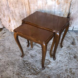 Coffee nesting table style Louis XV